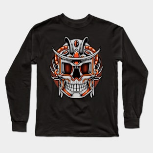 Skull Bot Long Sleeve T-Shirt